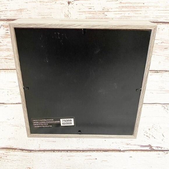 VACATION FUND Wooden Shadow Box Piggy Coin Bank - Picture 3 of 4